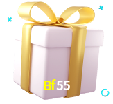 Receba seus bônus de boas-vindas no Bf55